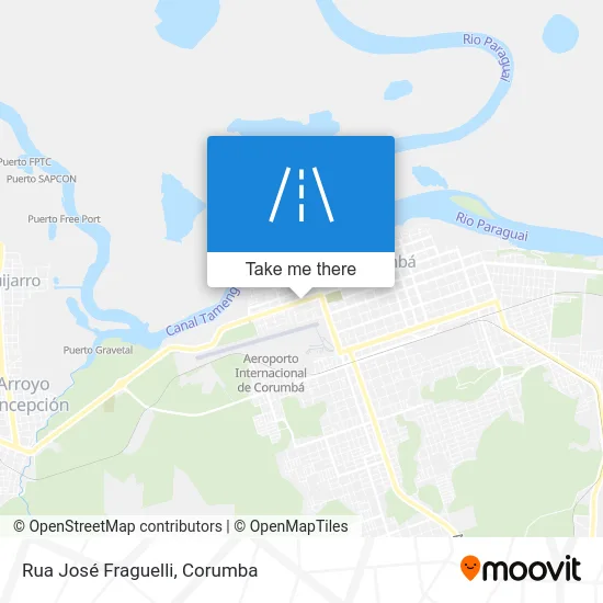 Rua José Fraguelli map