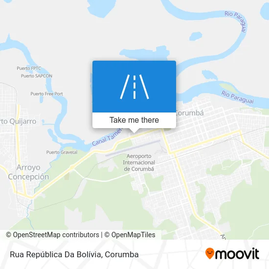 Rua República Da Bolívia map