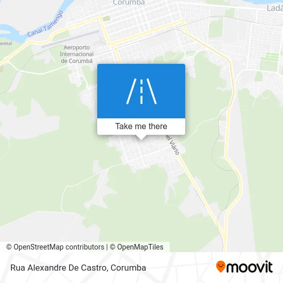 Rua Alexandre De Castro map