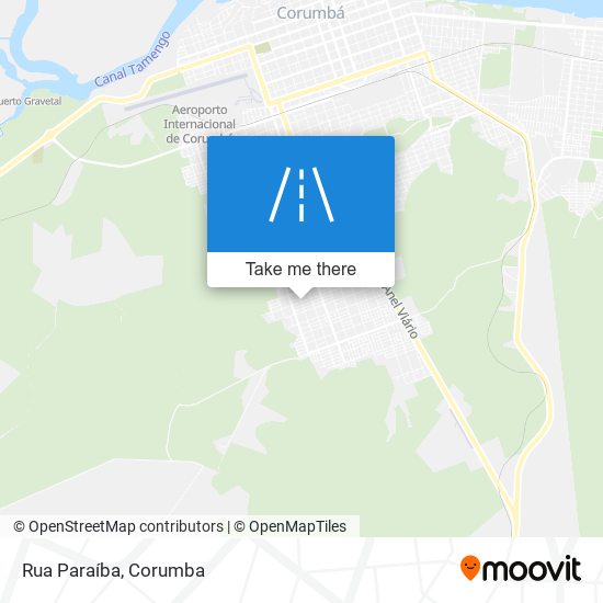 Mapa Rua Paraíba