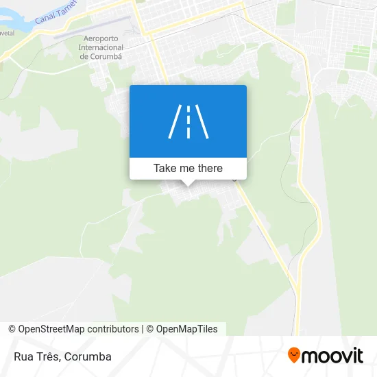 Rua Três map