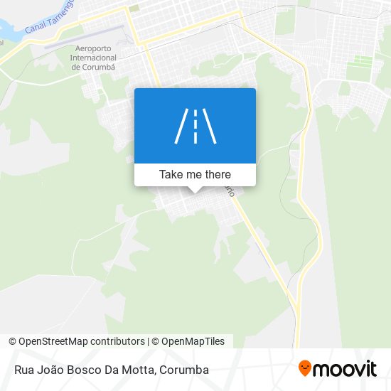 Mapa Rua João Bosco Da Motta