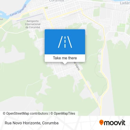 Rua Novo Horizonte map