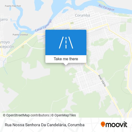 Rua Nossa Senhora Da Candelária map