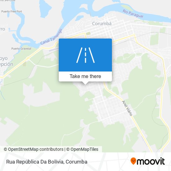 Rua República Da Bolívia map