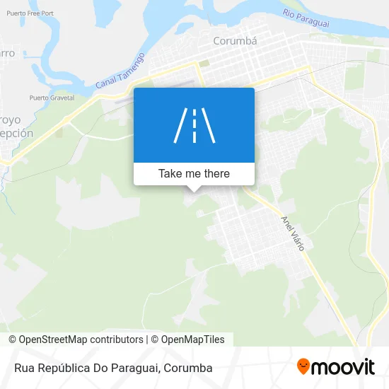 Rua República Do Paraguai map