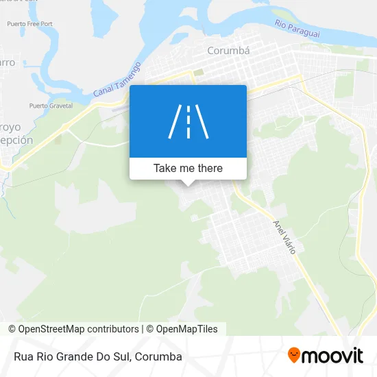 Rua Rio Grande Do Sul map