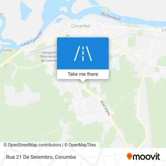 Rua 21 De Setembro map