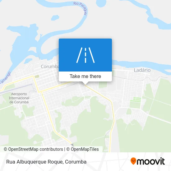 Rua Albuquerque Roque map