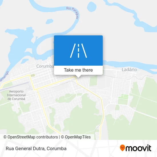 Rua General Dutra map