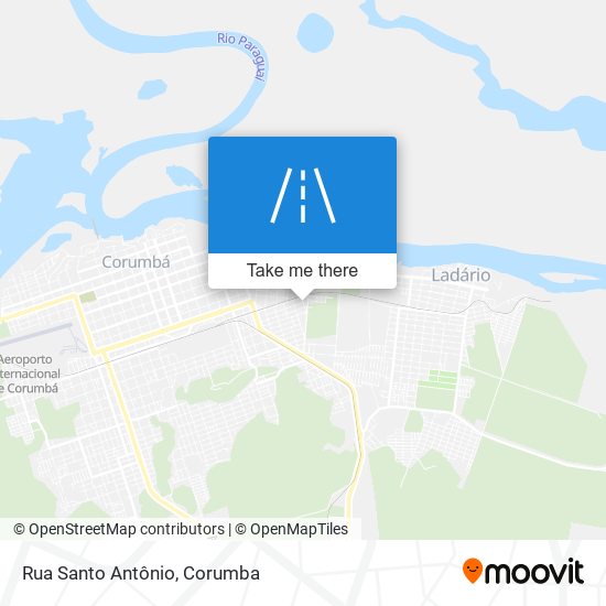 Rua Santo Antônio map