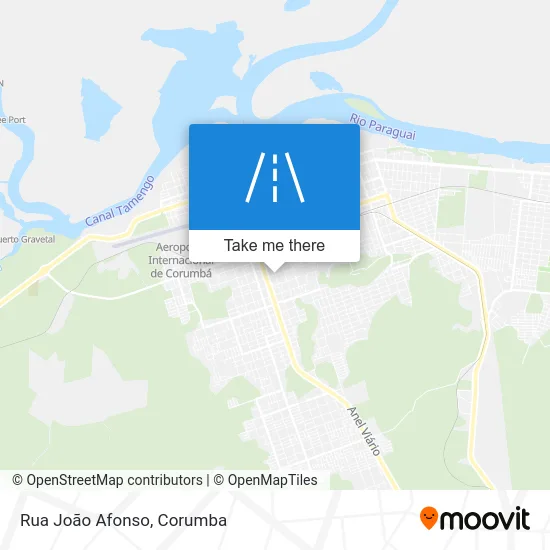 Rua João Afonso map