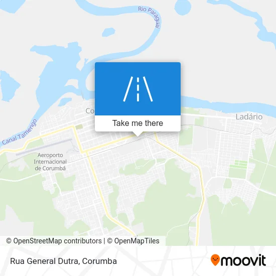 Rua General Dutra map