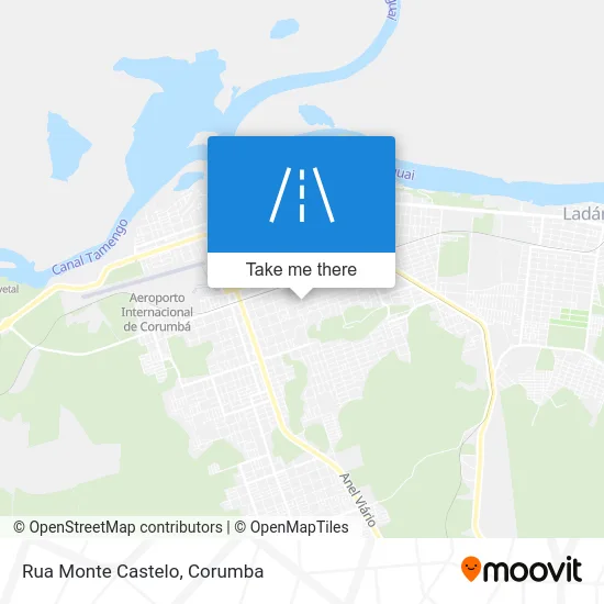 Rua Monte Castelo map