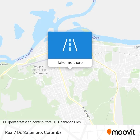 Rua 7 De Setembro map