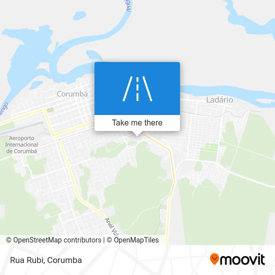 Rua Rubi map