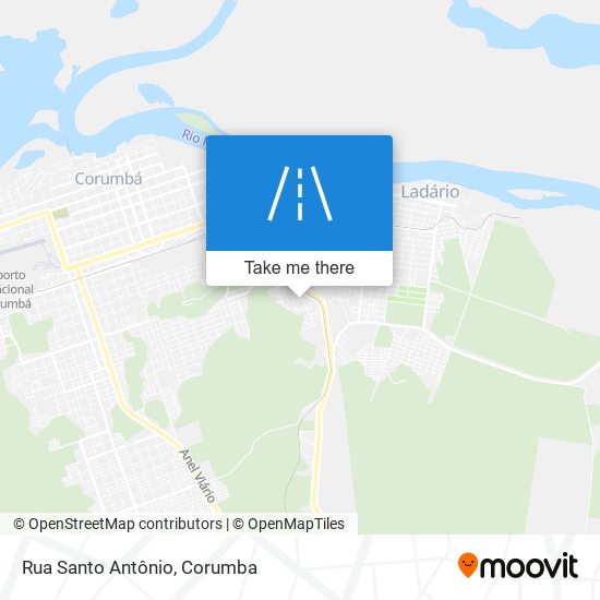 Rua Santo Antônio map