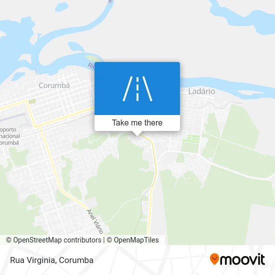 Rua Virginia map