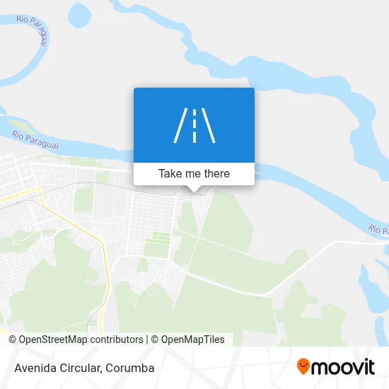 Avenida Circular map