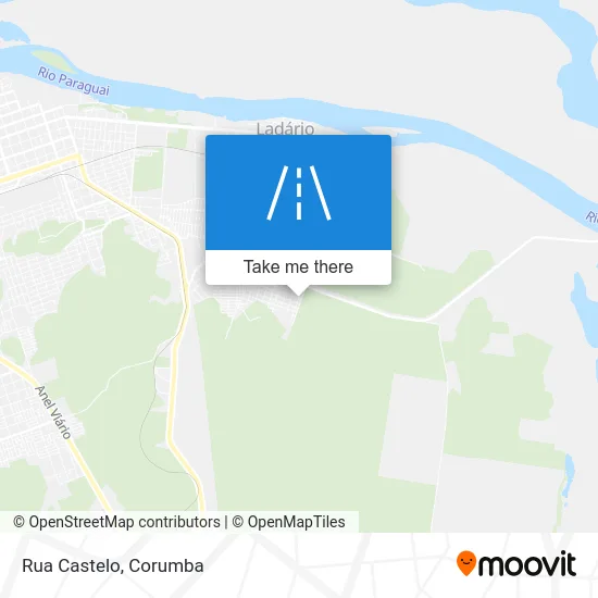 Rua Castelo map