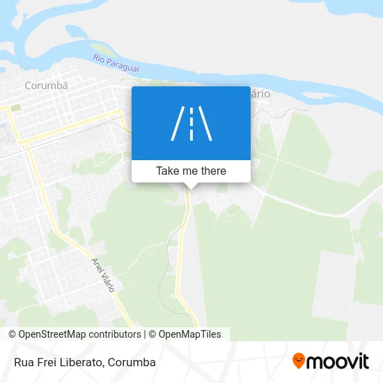 Rua Frei Liberato map