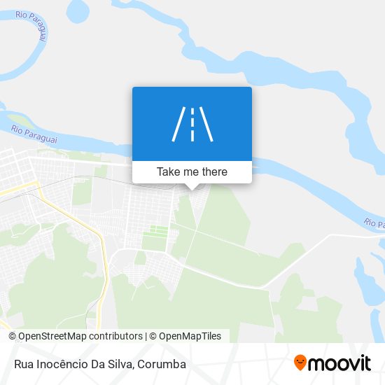 Rua Inocêncio Da Silva map