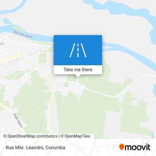 Rua Mte. Leandro map