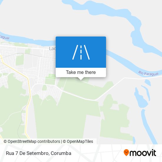 Mapa Rua 7 De Setembro