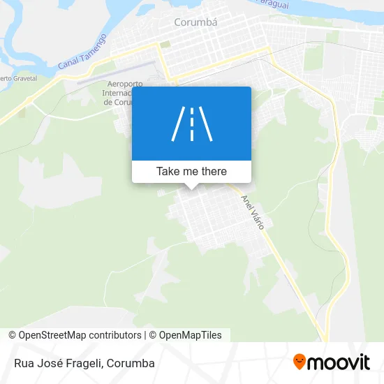 Rua José Frageli map