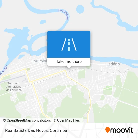 Rua Batista Das Neves map