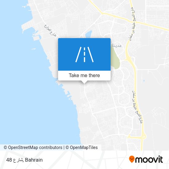 شارع 48 map