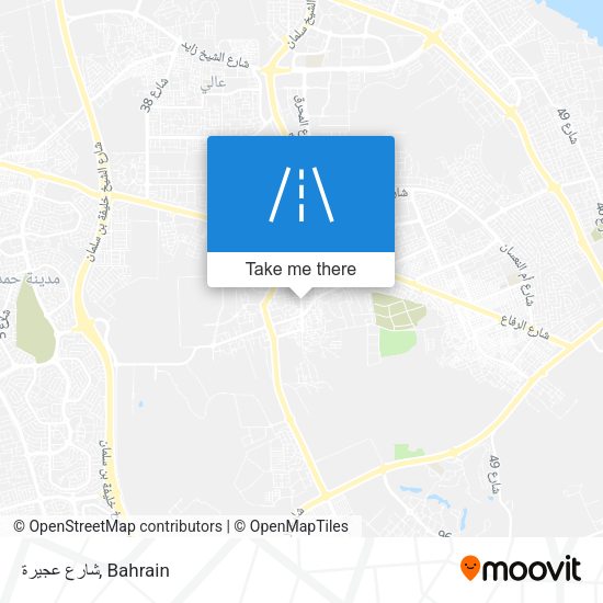 شارع عجيرة map
