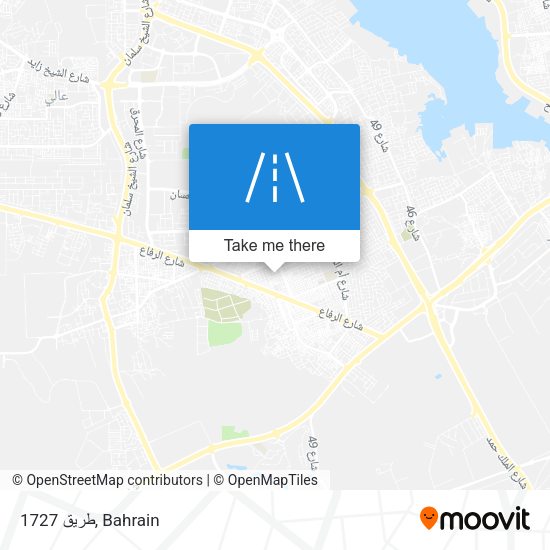 طريق 1727 map