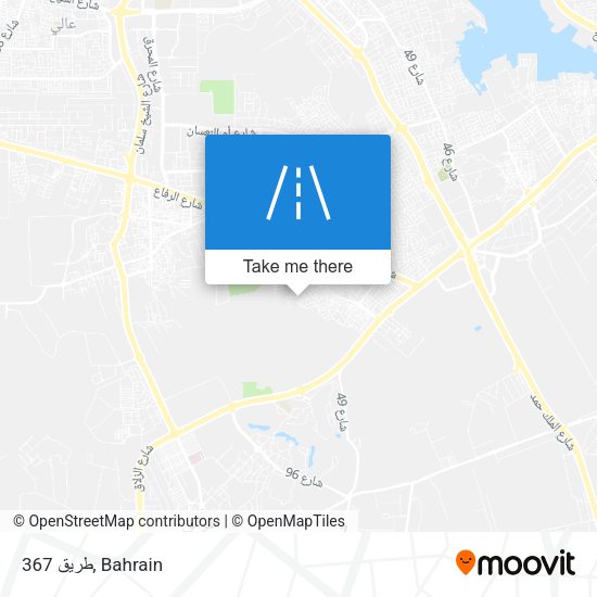 طريق 367 map