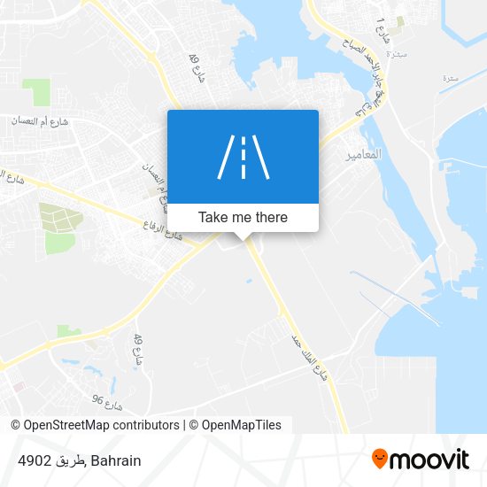 طريق 4902 map
