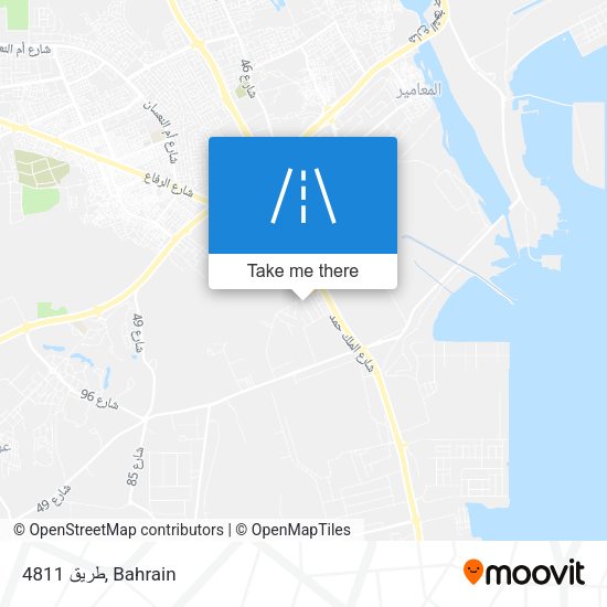 طريق 4811 map