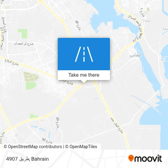 طريق 4907 map