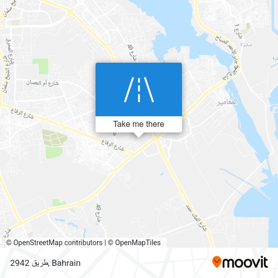 طريق 2942 map