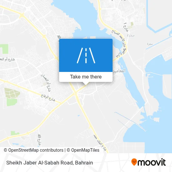 Sheikh Jaber Al-Sabah Road map