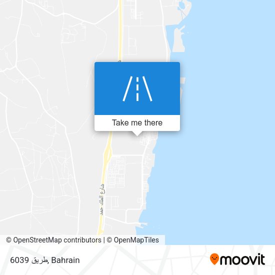 طريق 6039 map