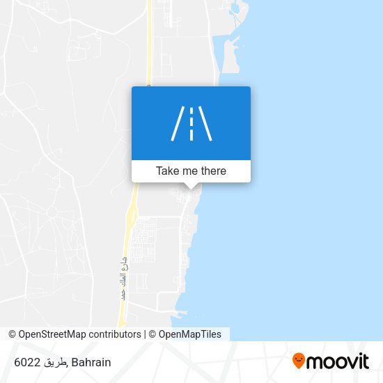 طريق 6022 map