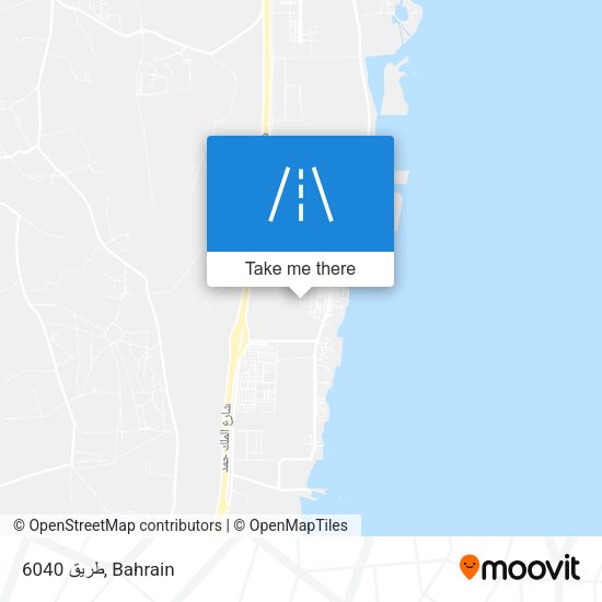 طريق 6040 map