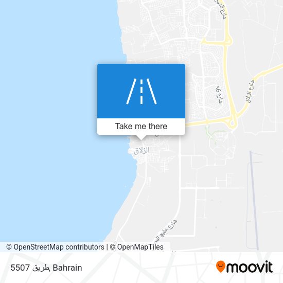 طريق 5507 map