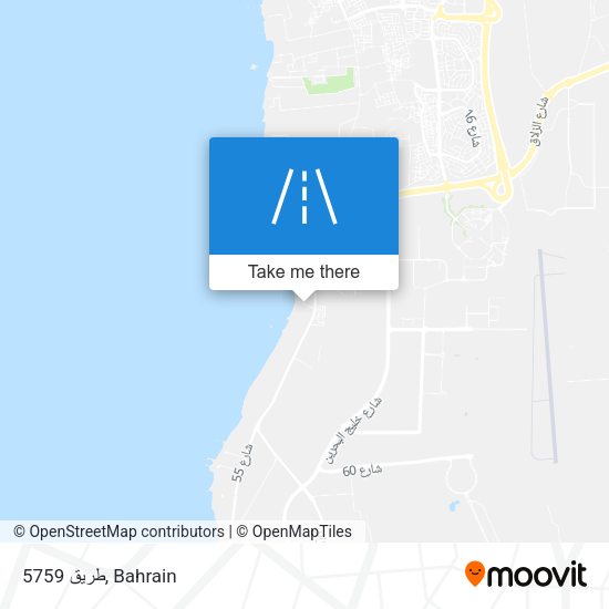 طريق 5759 map