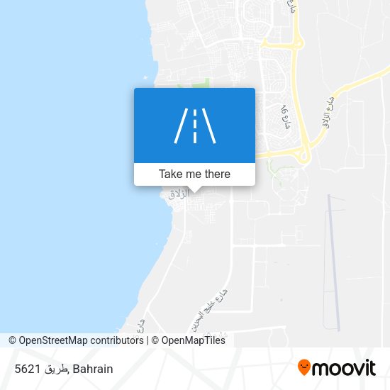 طريق 5621 map