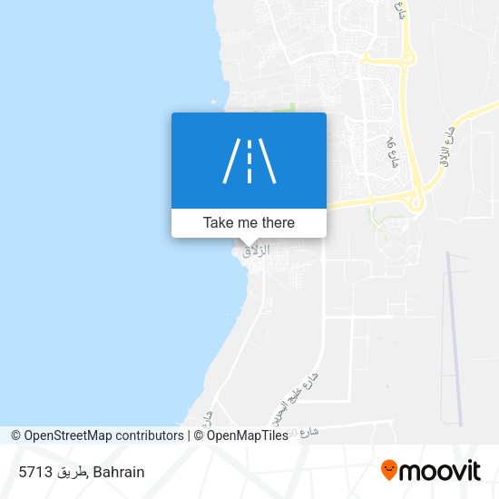 طريق 5713 map