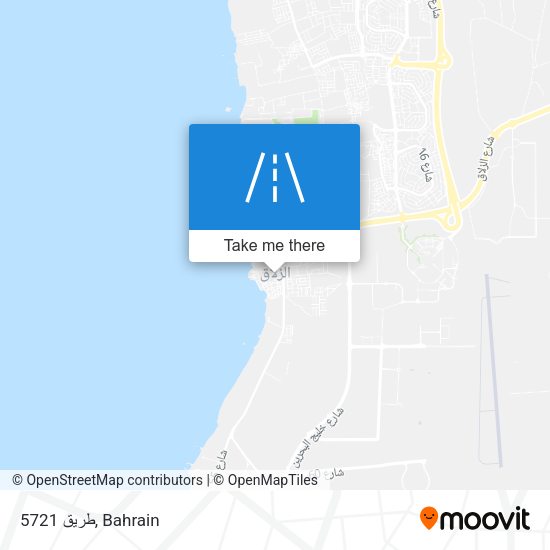 طريق 5721 map