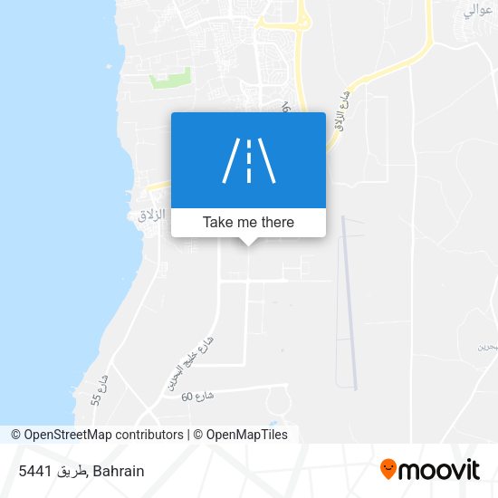 طريق 5441 map