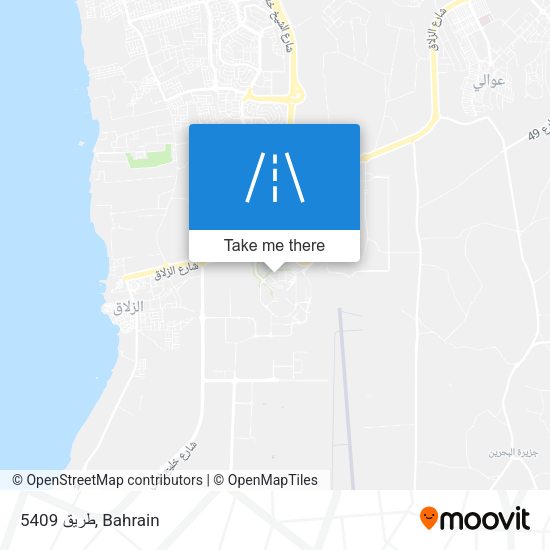 طريق 5409 map