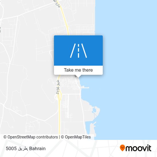 طريق 5005 map